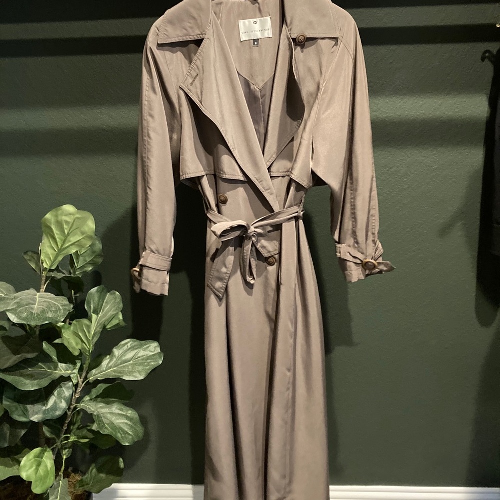 Saks fifth ave trench coat